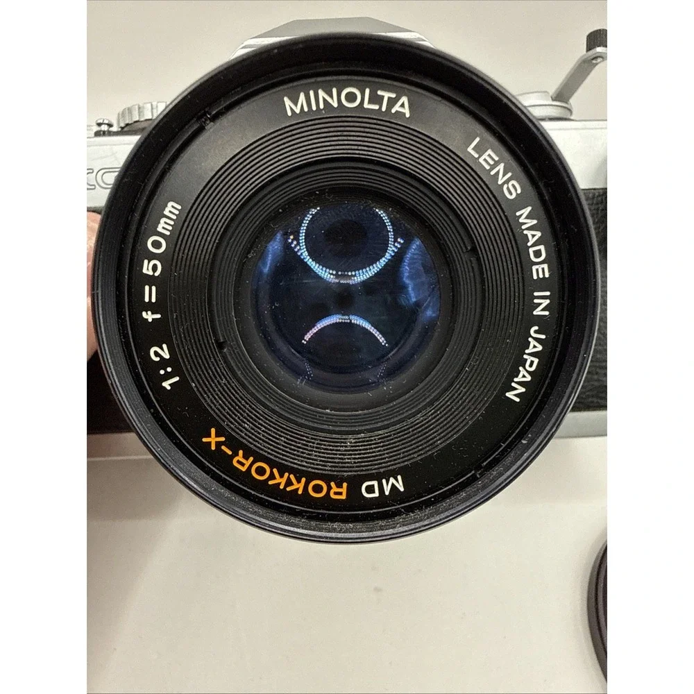 Minolta XG-1 Camera W/ 50‎ mm Rokkor-X Lens Semi-Tested Good Preowned READ
